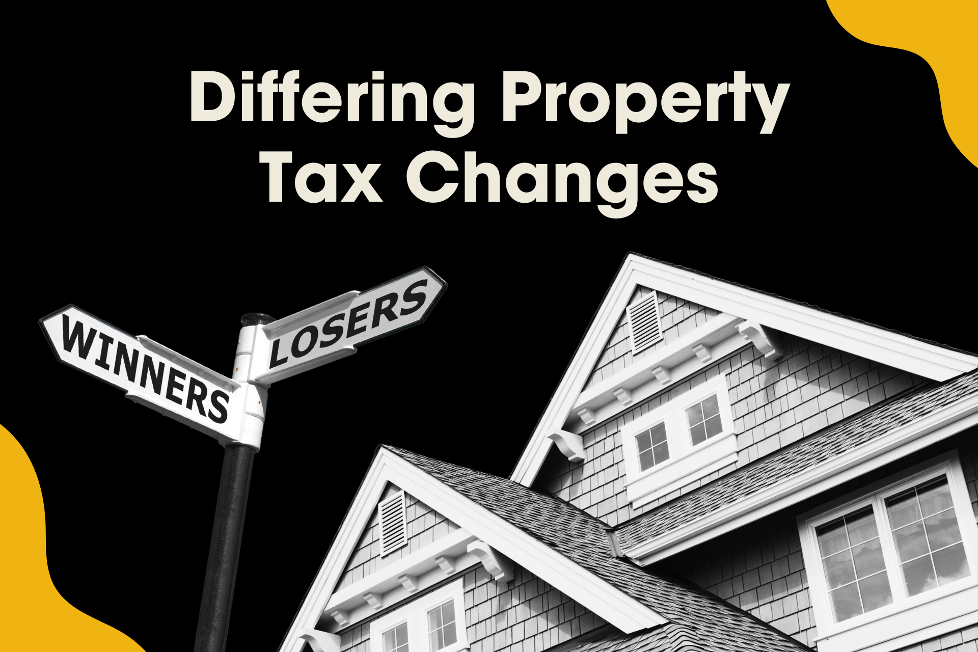 Exploring the impact of differing property tax modifications on homeowners.