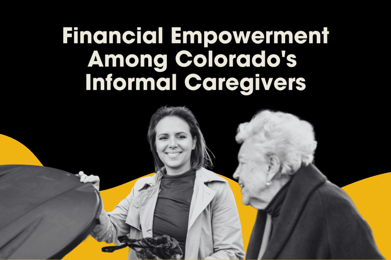 Informal caregivers help in invaluable ways. Image shows woman helping older person with household chores.